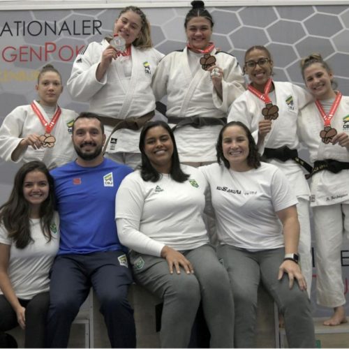 Enya Pires e Jesse Barbosa conquistam medalhas na Alemanha