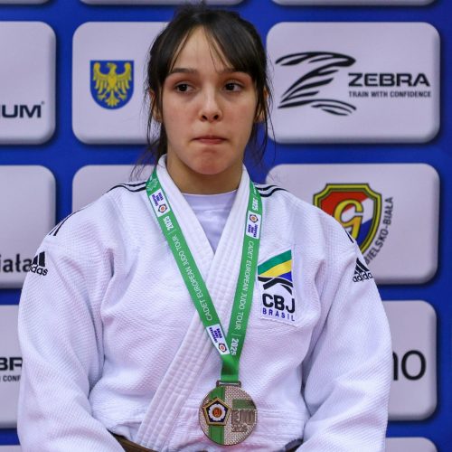 Com bronze, Sarah Mendes volta a subir no pódio na Europa
