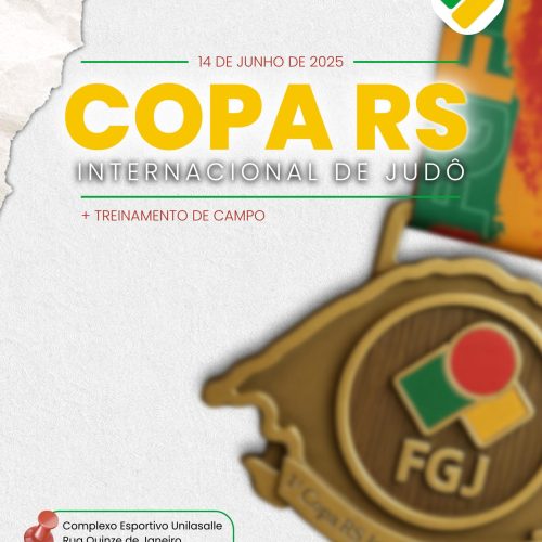 FGJ divulga outline da 1ª Copa RS Internacional de Judô