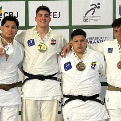 Judocas do RS conquistam 11 medalhas na Taça Brasil sub-21